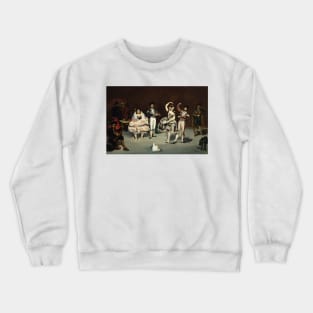 Spanish Ballet by Edouard Manet Crewneck Sweatshirt